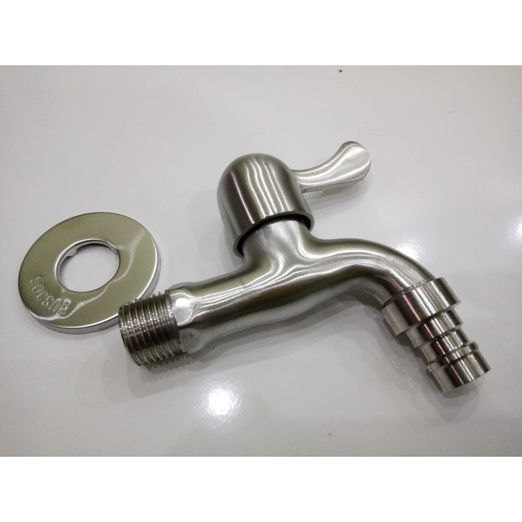 Vòi Nước Tay Gạt Inox TBVS-3458