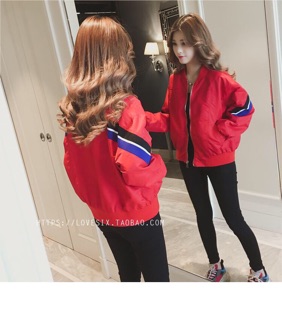 Áo khoác gió nữ phối sọc hot hot