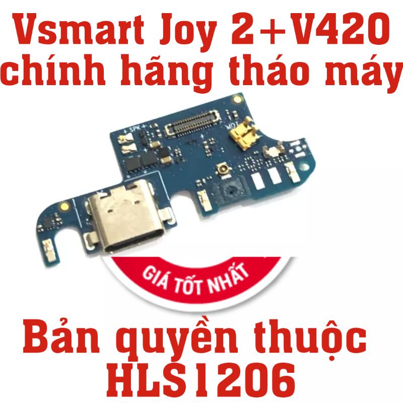 Cụm chân sạc Vsmart Joy 2+ V420 (zin tháo máy)