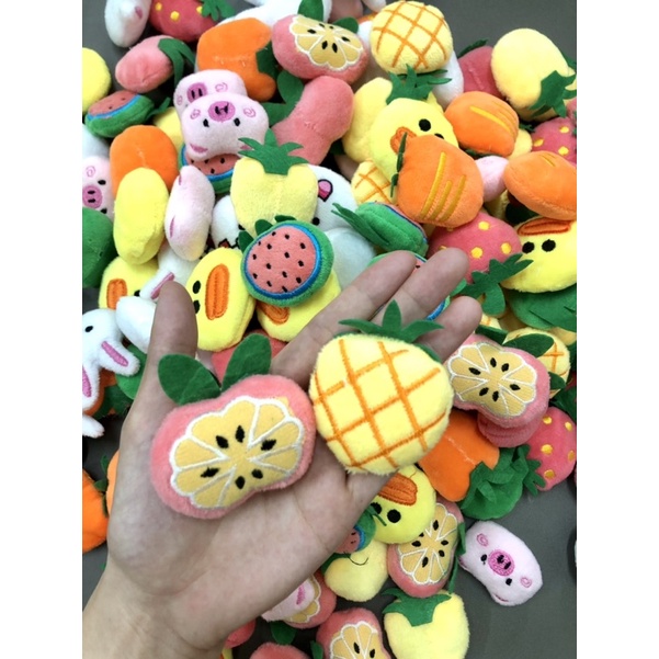 Mặt gấu bông mini 5-7cm