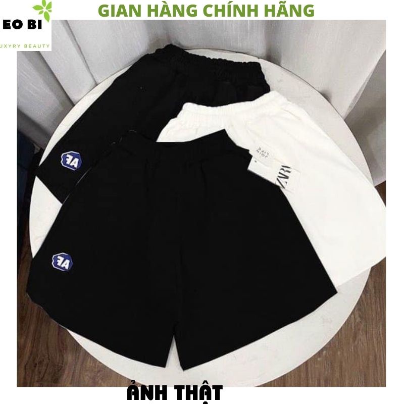 Quần đùi nữ thể thao FA -cạp chun short hàn quốc ulzzang -EOBI