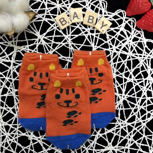 Sét 3 đôi Tất/Vớ hình trẻ em 0-12m hàng VNXK