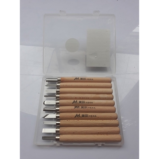 BỘ DỤNG CỤ KHẮC GỖ 10 CÂY