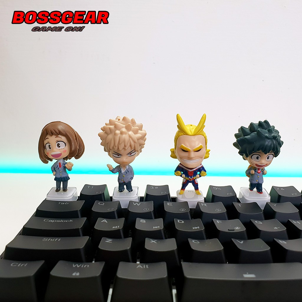 Keycap lẻ hình nhân vật anime My Hero Academia siêu dễ thương Keycap Artisan