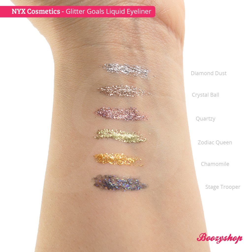 Kẻ Mắt Kim Tuyến NYX Glitter Goals Liquid Eyeliner