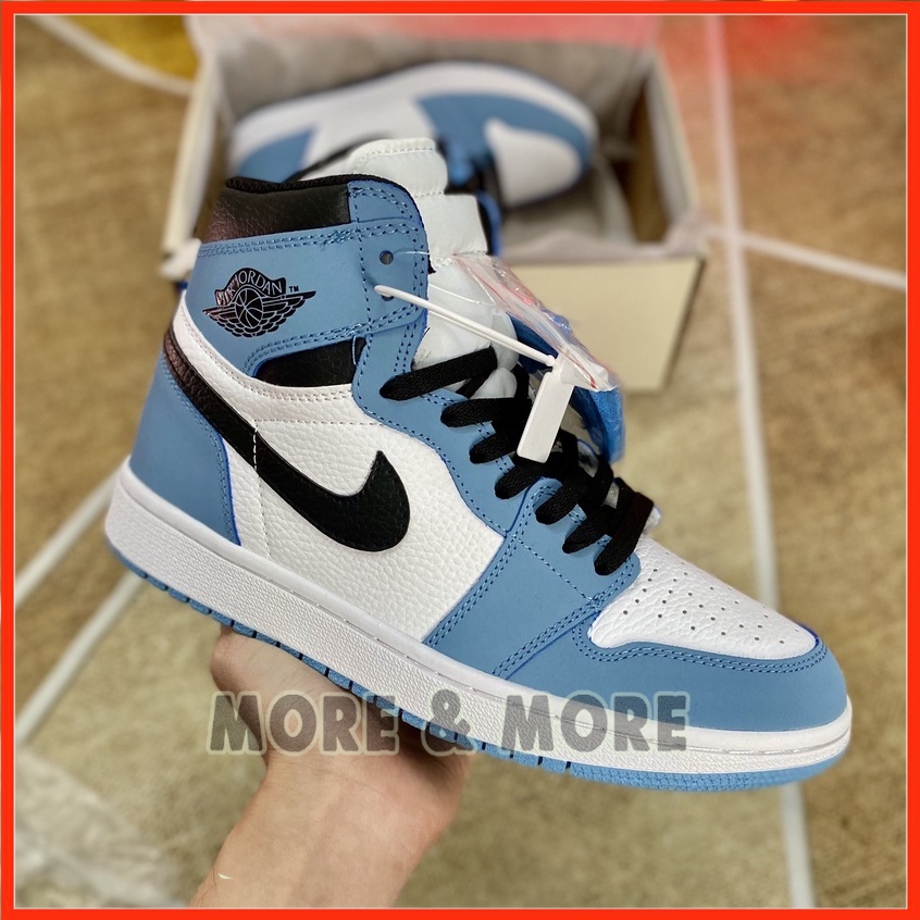 Giày Sneaker Cổ cao JD 1 University Blue x OG chất lượng nguyên bản MS2252