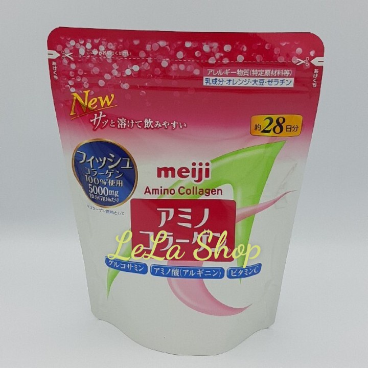 Bột Collagen Meiji Amino Nhật