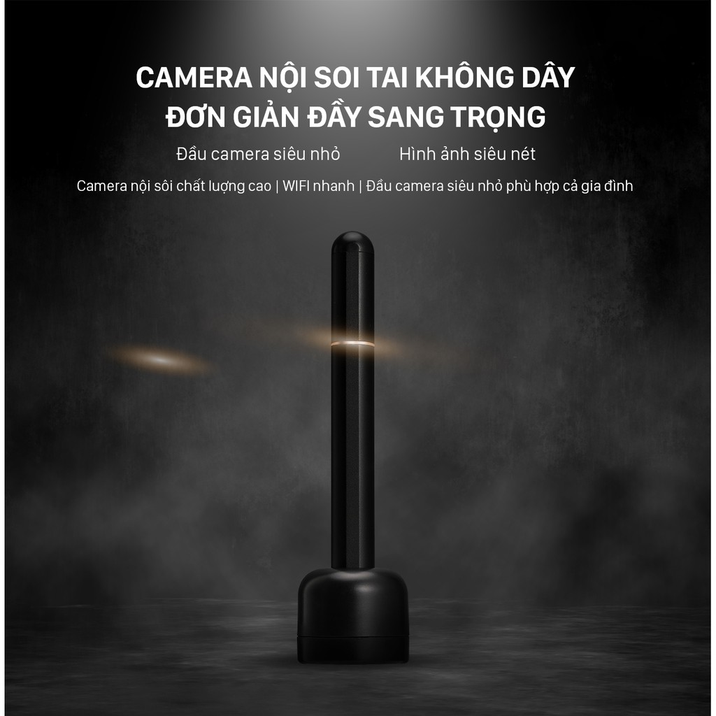 Camera nội soi tai wifi siêu nhỏ 3.9mm - nhiều phụ kiện