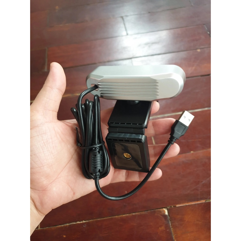 Camera học online Xiaovv HD Web USB Webcam (tích hợp micro, Độ phân giải Full HD 1080P, 2 Triệu điểm ảnh, Lấy nét tự độn