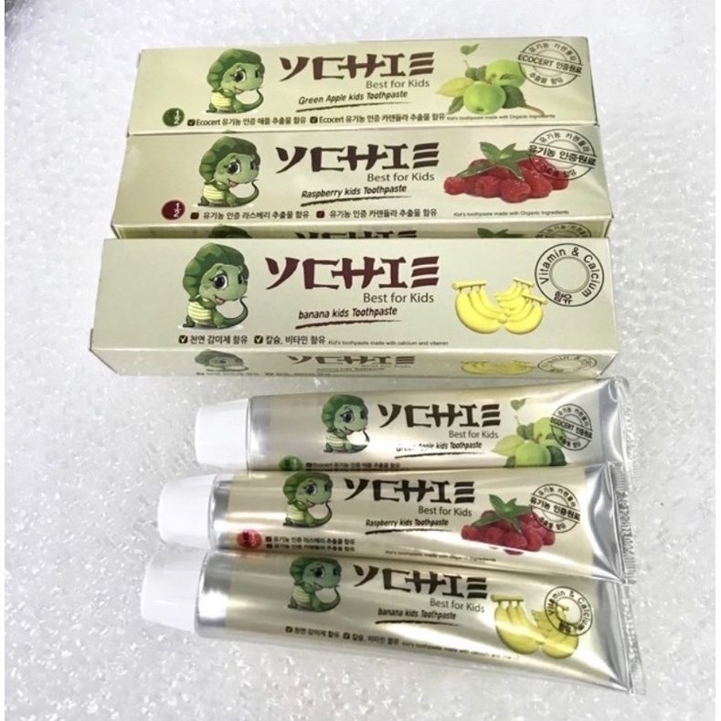 Kem đánh răng trẻ em YCHIE Hàn Quốc 75g