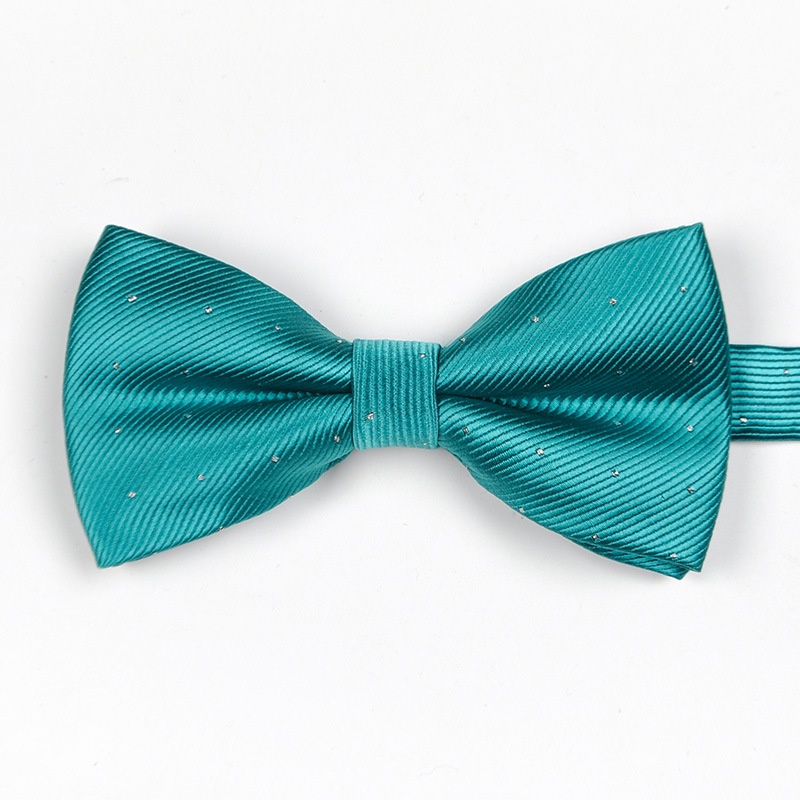 Cà Vạt Nơ Họa Tiết Ngôi Sao Màu Đỏ / Bạc Phong Cách Anh Quốc Cao Cấp Cho Chú Rể