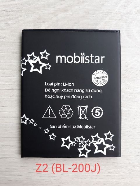 Pin CHÍNH HÃNG mobiistar Lai Z2 (BL-200J) (mẫu tem nhãn mới) (tặng kèm 05 miếng dán màn hình)