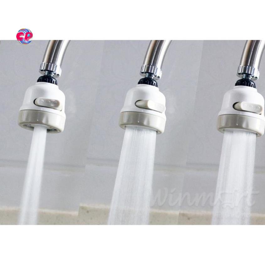 B188 Đầu lọc nối vòi nước, tăng áp lực nước cực mạnh xoay 360 độ có nút điều chỉnh