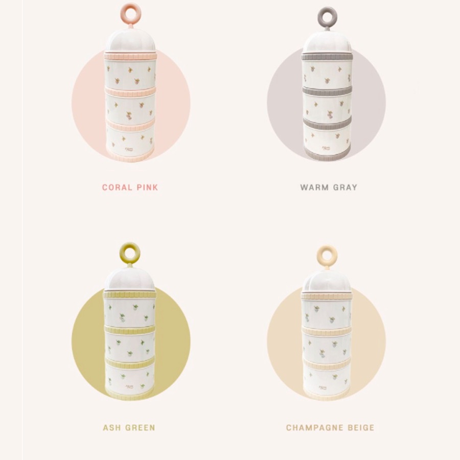 Hộp chia sữa 3 ngăn Dottodot x TGM Hàn Quốc cho mẹ trữ sữa cho bé khi ra ngoài (Hãng DOT TO DOT)