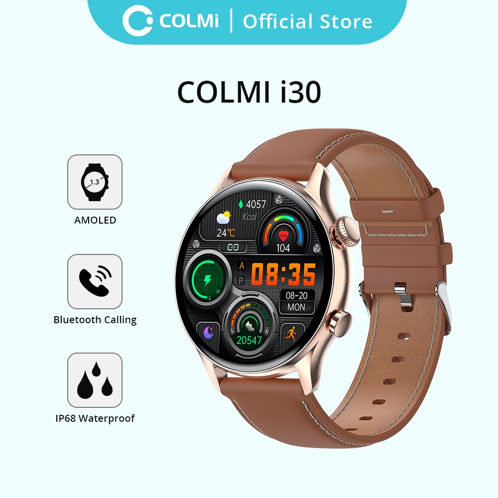 Đồng Hồ Thông Minh Colmi i30 Màn Hình AMOLED Có Chức Năng Gọi Bluetooth