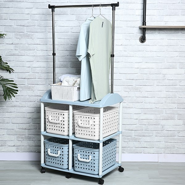 Kệ treo quần áo -Tokyo thiết kế thông minh linh hoạt, tiện xếp gọn reo quần áo ngăn nắp gọn gàng KE003