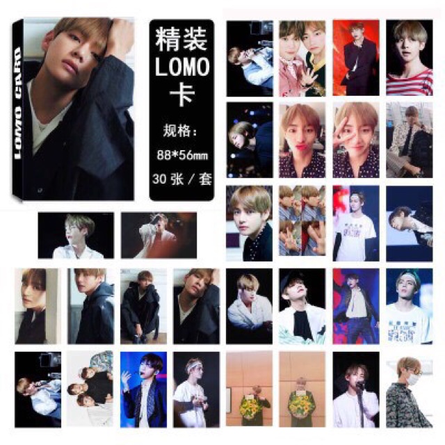 (9 mẫu) Lomo V BTS 30 tấm | BigBuy360 - bigbuy360.vn