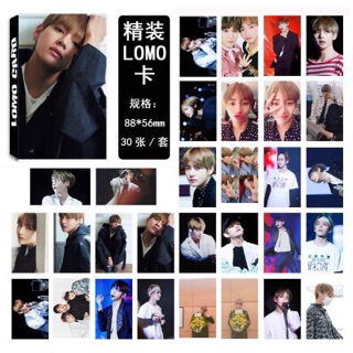 (9 mẫu) Lomo V BTS 30 tấm