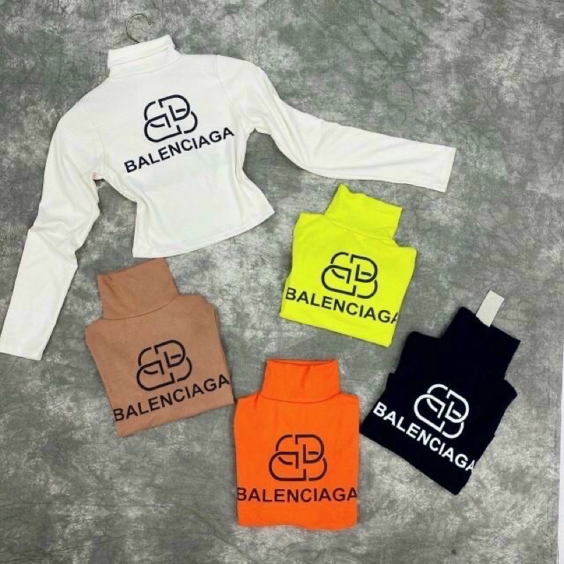👕ÁO CỔ LỌ TAY DÀI IN CHỮ👕Sumi shop