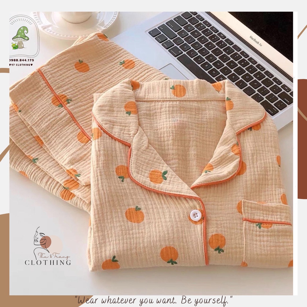 Bộ Đồ Nữ Pijama Cộc Tay Măc Nhà Chất Liệu Vải Đũi Hàn Mềm Mịn Không Xù, Bộ Đồ Ngủ Gồm Áo Cốc Tay Và Quần Đùi Cho Nữ