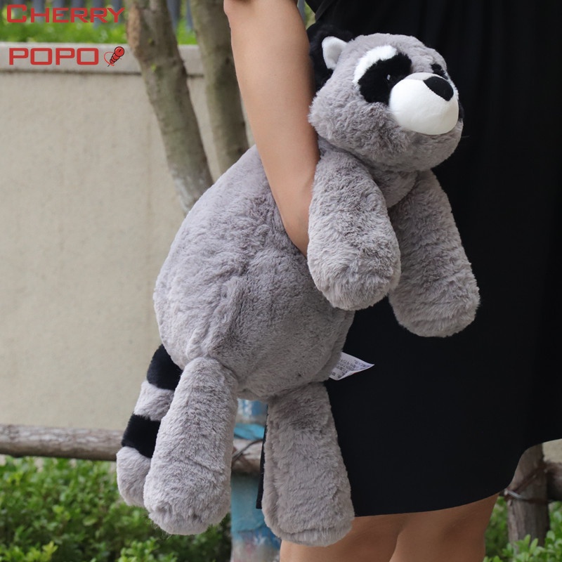 Đồ chơi nhồi bông Hoạt Hình Cá Sấu / Cáo / Gấu Mèo Dễ Thương Trang Trí Nhà Cửa