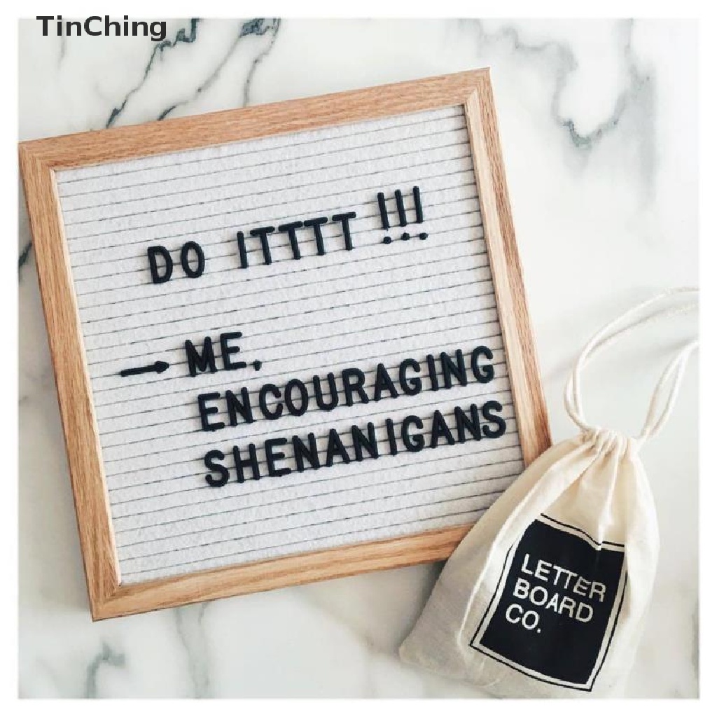Bảng ghi chú bằng gỗ / vải nỉ hình vuông tiện dụng 10x10 inch 450