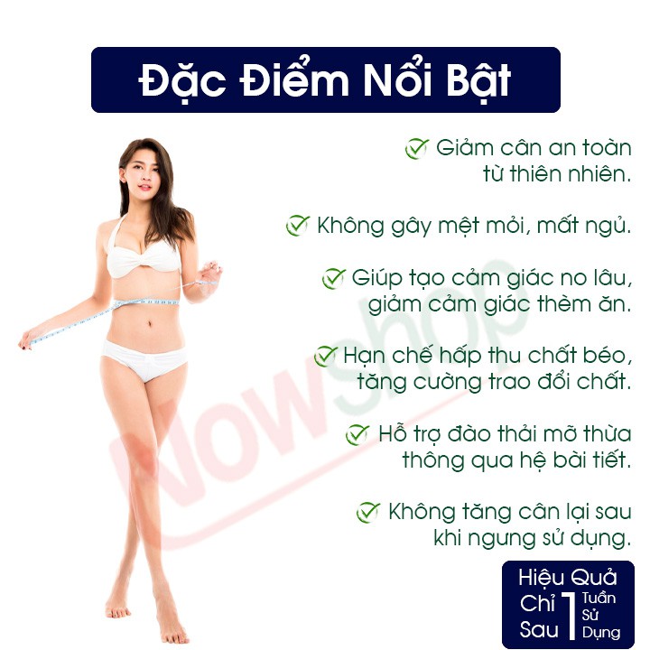 Viên uống giảm cân nhanh tại nhà New Slim giúp thải mỡ cấp tốc và giữ dáng an toàn hiệu quả không mệt. Hộp 30 viên | BigBuy360 - bigbuy360.vn