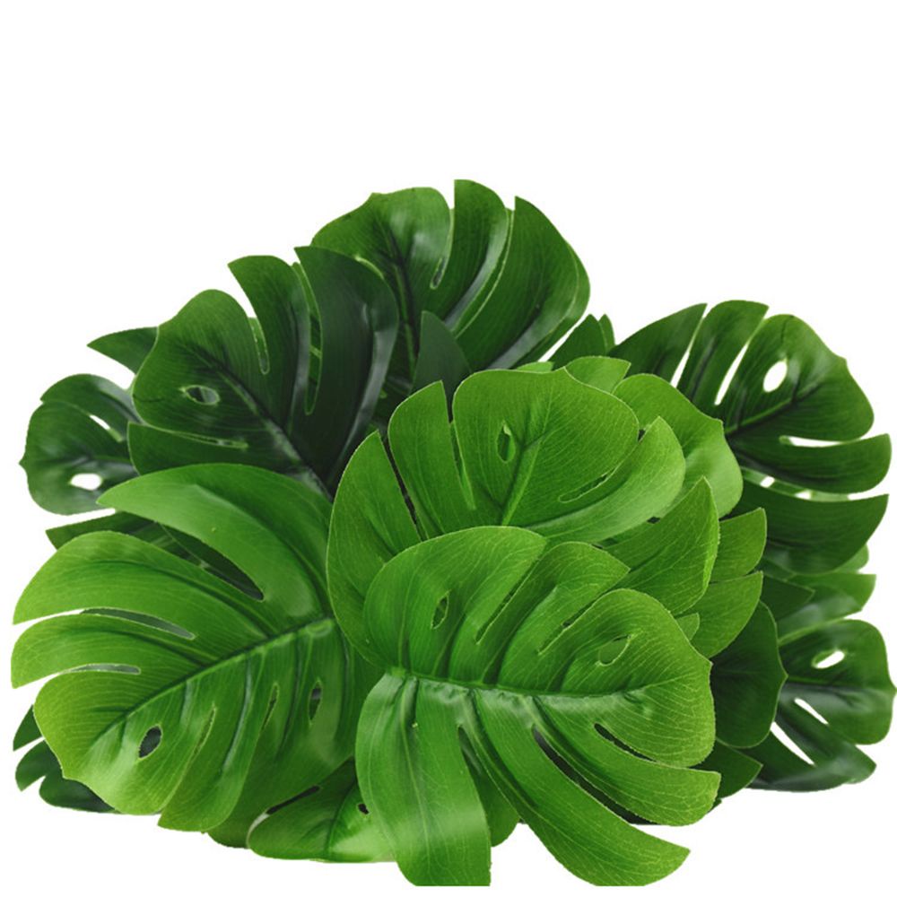 Bó lá cây giả dùng trang trí nhà cửa