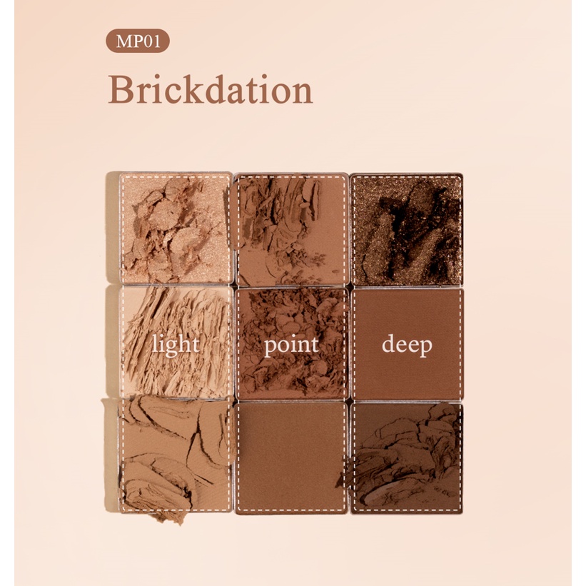 Phấn Mắt Black Rouge 9 ô Colordation Mood Palette [ Bebeauskinshop ]