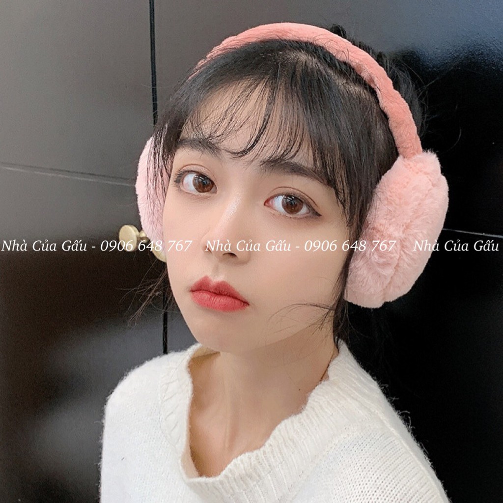 Chụp tai giữ ấm lông cực mịn, siêu xinh đã về hàng