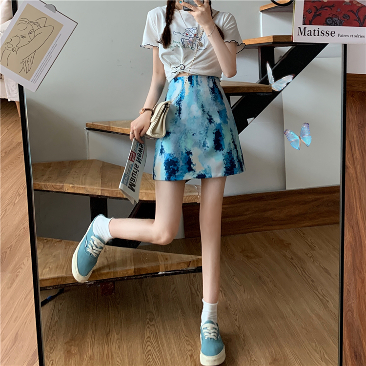 Chân Váy Chữ A Lưng Cao Phong Cách Ulzzang Hàn Quốc 3 Màu Lựa Chọn | BigBuy360 - bigbuy360.vn
