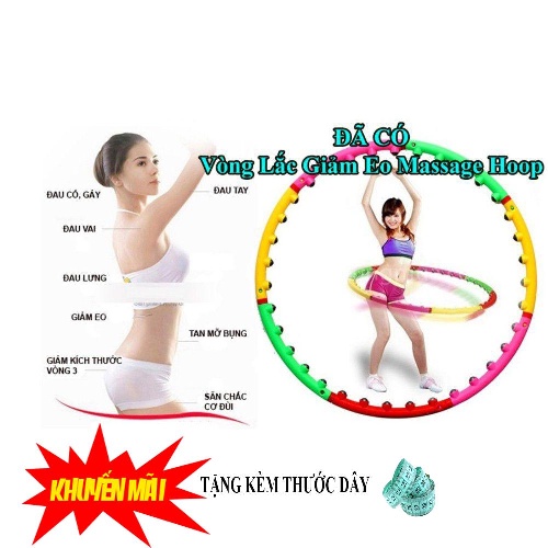 Vòng lắc eo tặng thước dây