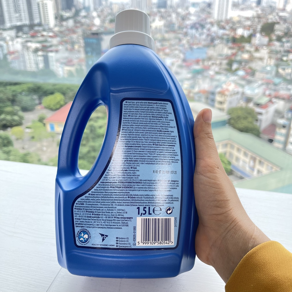 Gel rửa chén bát Finish các loại, dùng cho máy rửa bát nhập khẩu Đức