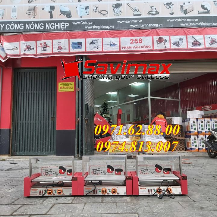 Máy nướng xúc xích Verly 7 thanh