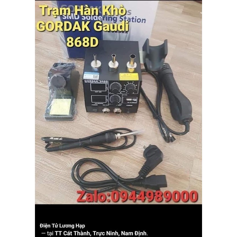 máy hàn khò gordak 868D