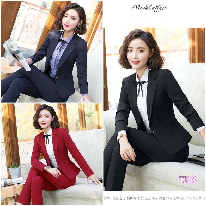Set nguyên bộ áo Vest quần dài TJ28H - V245