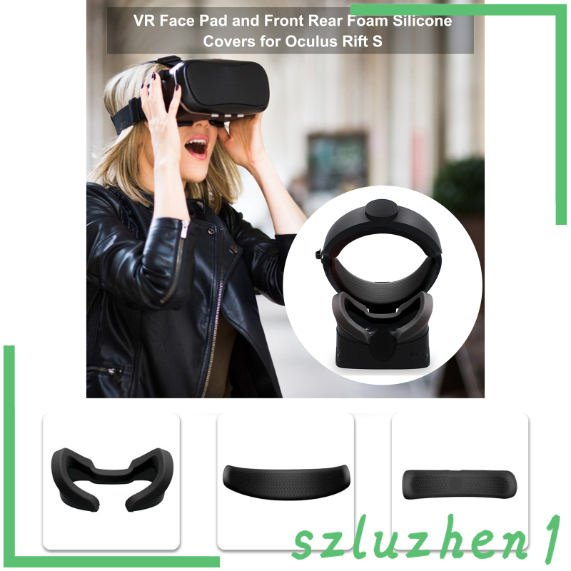 (Hàng Mới Về) Đệm Silicone Bọc Kính Thực Tế Ảo Oculus Rift S