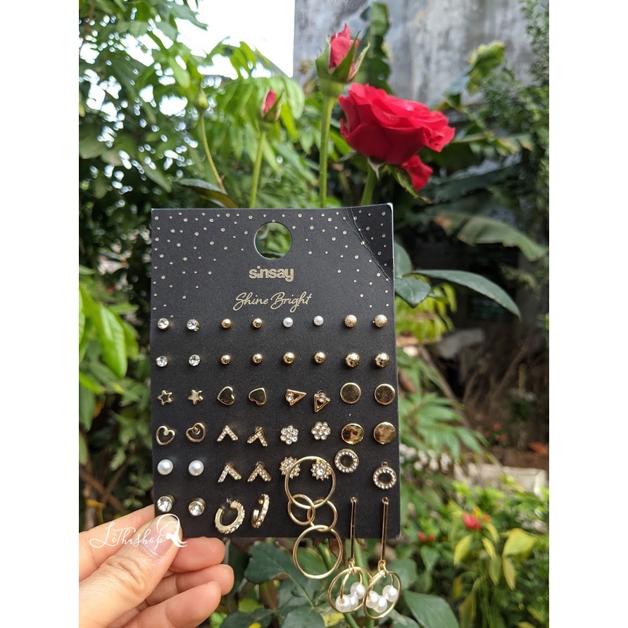 [1 đôi] Khuyên tai trendy siêu xinh