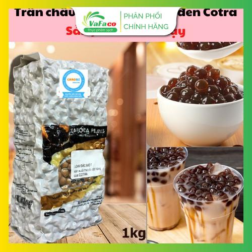 Trân Châu Đen Caramel Cao Cấp Wings (Túi 1kg) - Nguyên Liệu Nấu Trà Sữa, Sữa Tươi Trân Châu Đường Đen