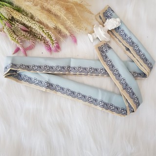Khăn lụa buộc tóc LOPADA đa năng  thời trang phong cách retro đậm chất tiểu thư
