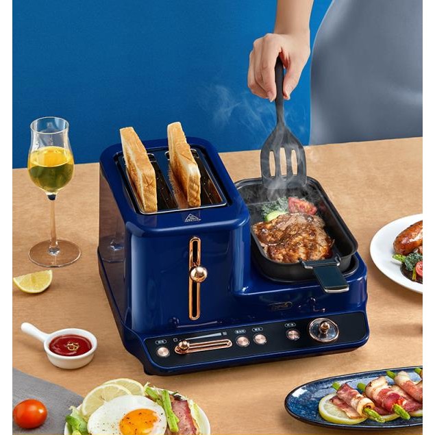 [Hàng Chính Hãng] Máy làm đồ ăn sáng đa chức năng Deerma ZC10 - Bảo Hành 06 Tháng