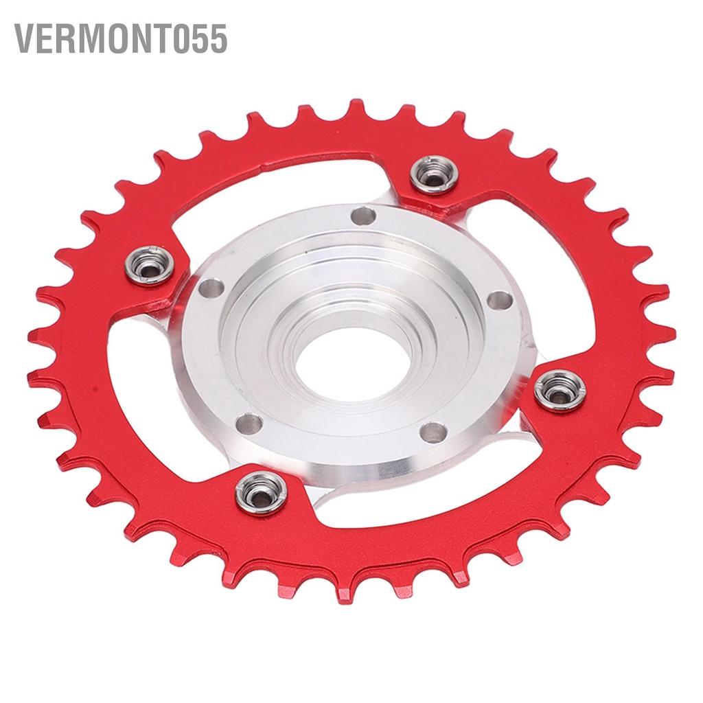 Vermont055 Bộ chuyển đổi chuỗi 104BCD 36T Hợp kim nhôm truyền động trung bình Spider cho xe đạp điện Tongsheng