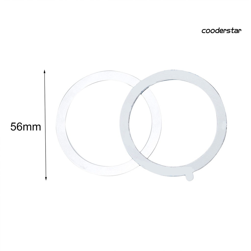 Set 2 Miếng Dán Kim Loại Hình Tròn Dùng Để Giữ Điện Thoại Giá Đỡ