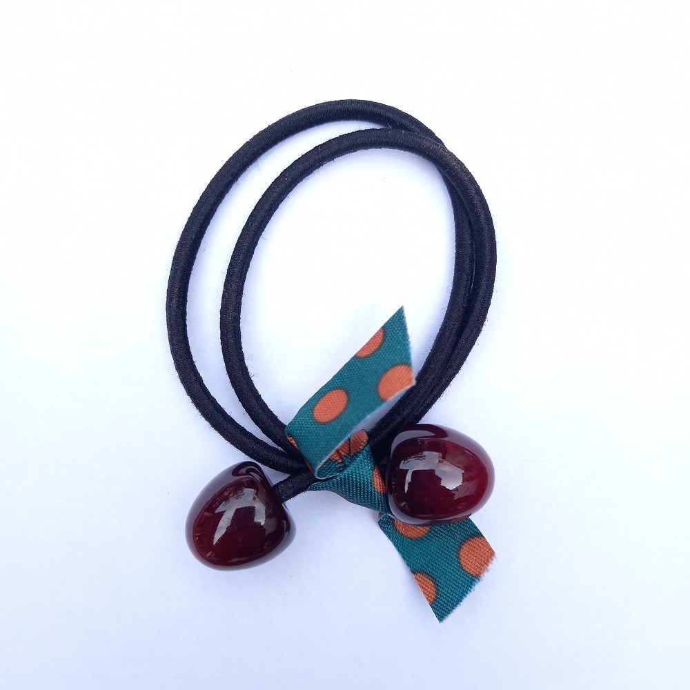 Dây buộc tóc, cột tóc cherry siêu xinh, sang chảnh, hàng loại 1.