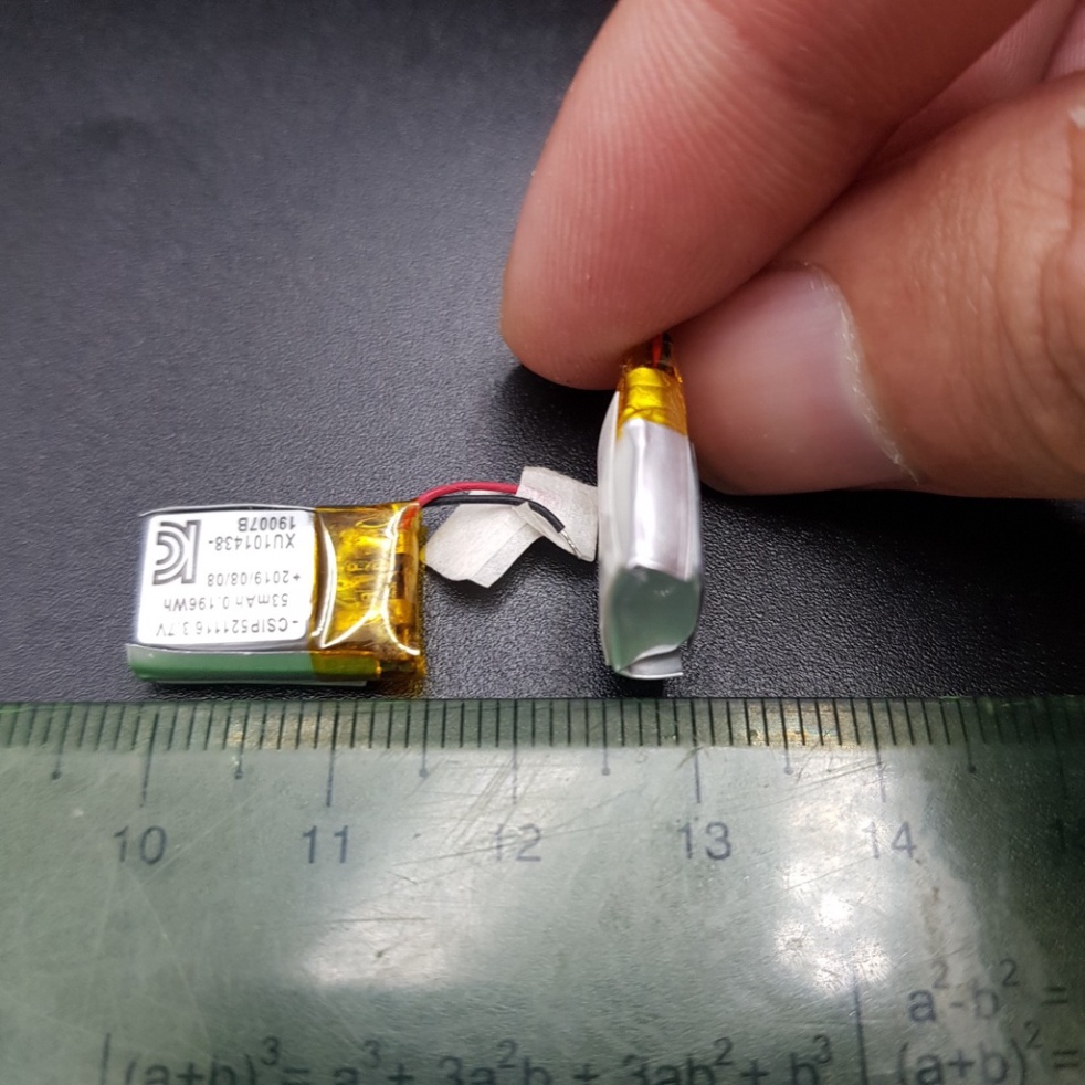 Pin Li-Po 3.7V 53mAh 220mAh 350mAh xuất hàn dùng camera máy ghi âm bluetooth cảm ứng - MouserVN
