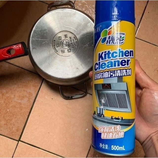 HCM - Chai Xịt Tẩy Rửa Nhà Bếp Vệ Sinh Nhà Bếp Đa Năng Kitchen Cleaner