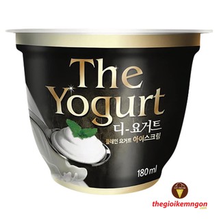 [KEM NGON] Kem sữa chua dẻo The Yogurt Lavelee Hàn Quốc hũ 180ml