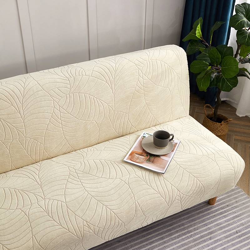 Vỏ Bọc Ghế Sofa Không Tay Vịn In Họa Tiết Hoa Chống Thấm Nước Có Thể Gập Lại