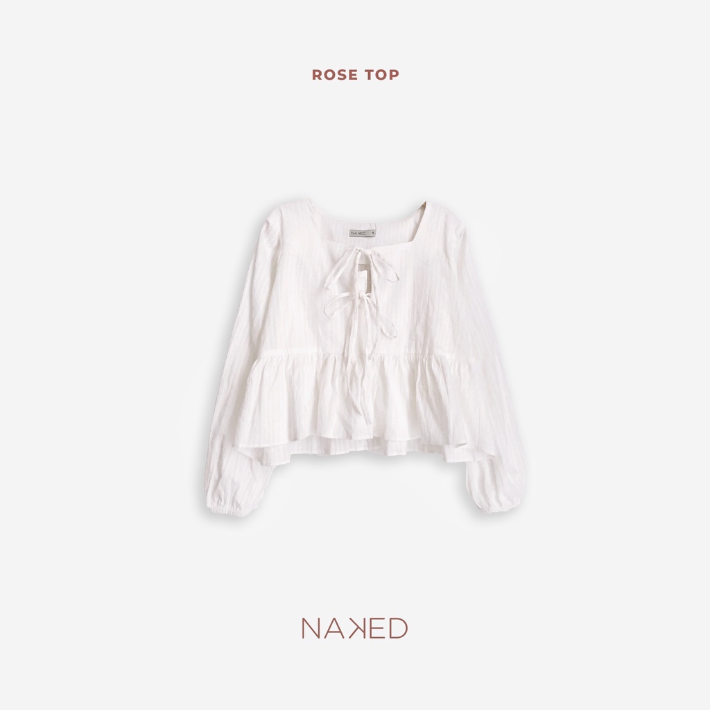 Áo babydoll hoa Naked By V -  Rose Top