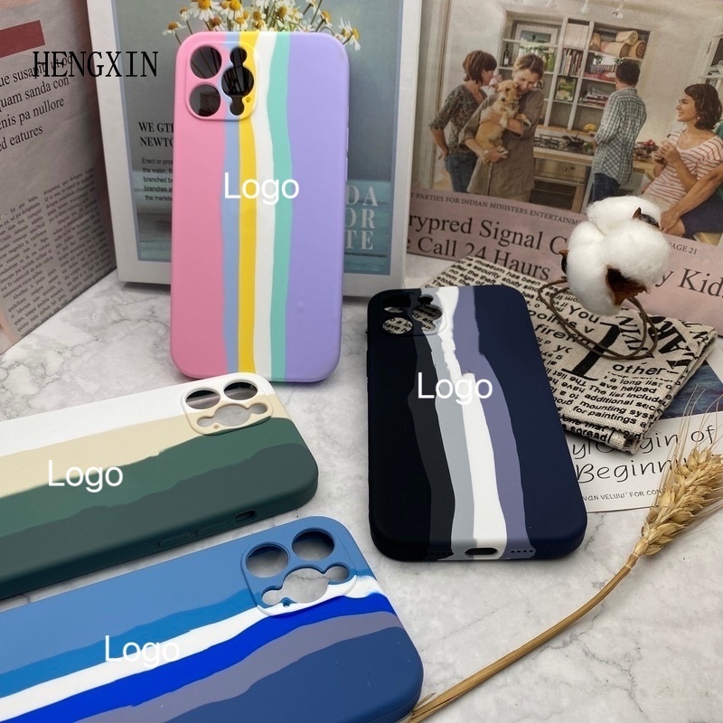 New rainbow phone case suitable for 7/8 7p 8p x xs xr xsmax 11 11pro max 12mini / 13mini 12pro max 13 13pro max protective case package #3